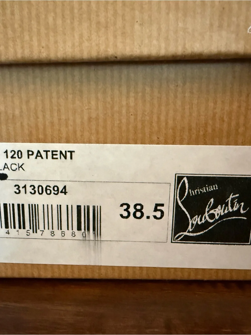 Christian Louboutin So Kate 120 Patent Black Pumps | NEW Never Worn